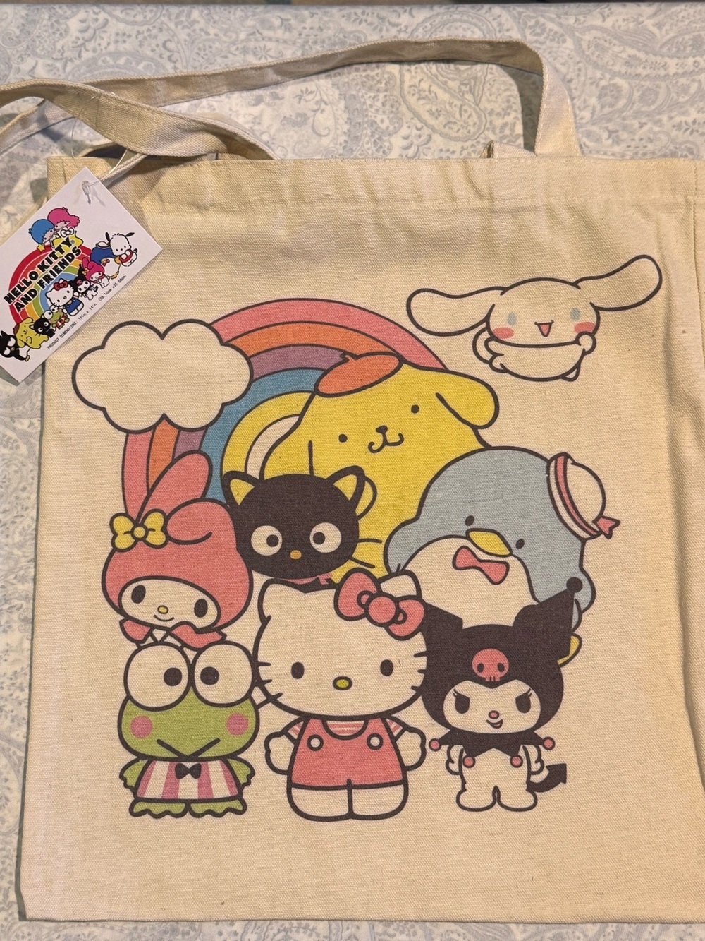 Hello Kitty & Friends Canvas Tote Bag
